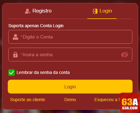 63a.com Cadastro Vantagens